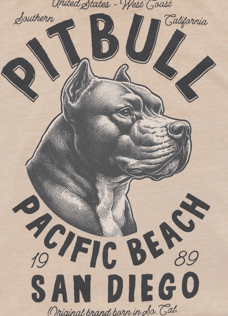 Pitbull Sports Denim Washed Raw PACIFIC -beige